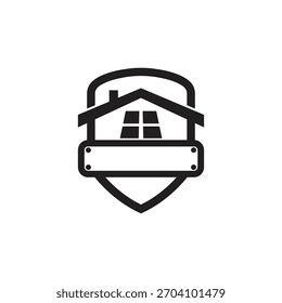 Home Shield Diseño de Plantilla de logotipos