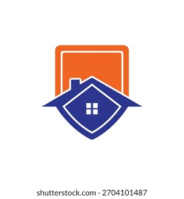 Home Shield Diseño de Plantilla de logotipos