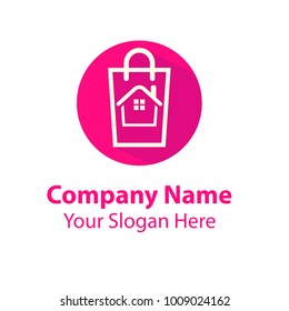 home shop logo design