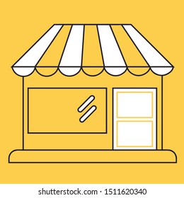 Home, Shop, Small Business Vector Icon