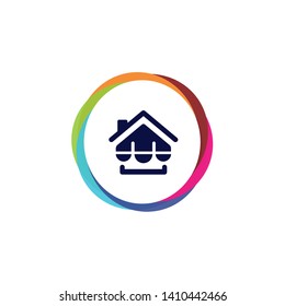 Home Shop - Vector App Icon