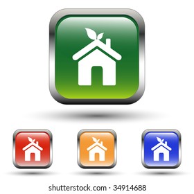 Home Sign Square Icons
