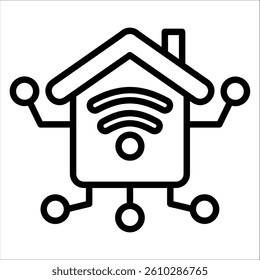 Home Simple Icon Vector Illustration Concept