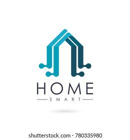 Home Smart Logo design