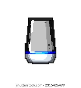 home smart speaker game pixel art retro vector. bit home smart speaker. old vintage illustration