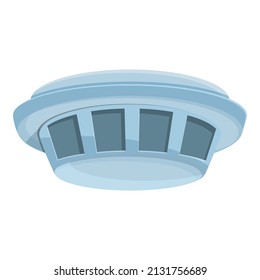 Home Smoke Detector Icon Cartoon Vector. Alarm Fire. Gas Control