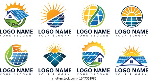 Home Solar Energy Logo Design