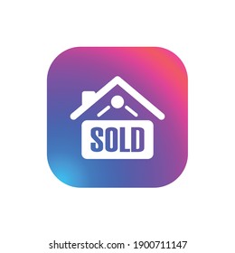 Home Sold - App Icon Button