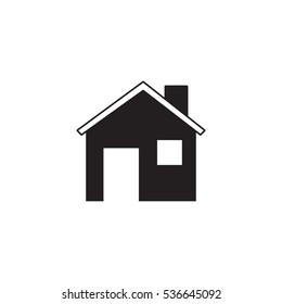 Home solid icon, Building sign, house, social media, vector graphics, a filled pattern on a white background, eps 10.