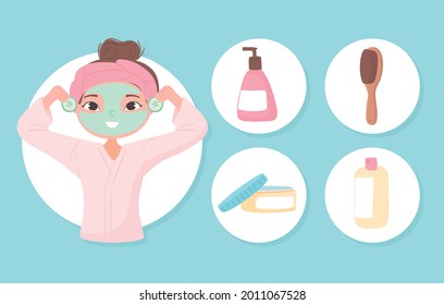 home spa beauty skin care set