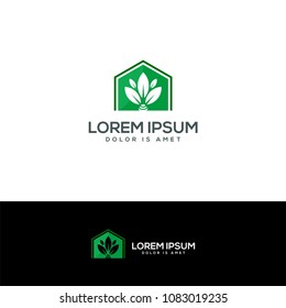 home spa logo template vector illustration