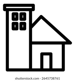 Elemento Home Stay Icon Para Design