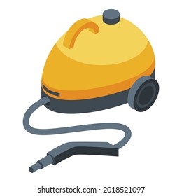 Home steam cleaner icon. Isometric of home steam cleaner vector icon for web design isolated on white background
