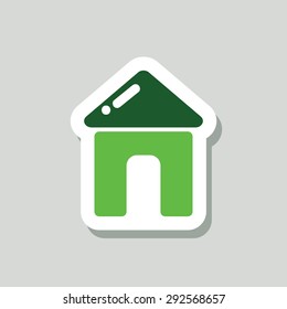 Home Sticker Icon