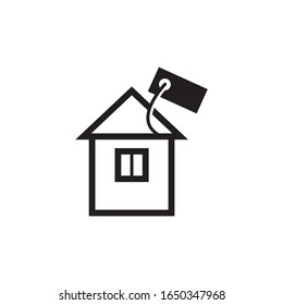 Home store logo template vector icon design