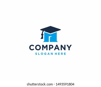 Home student logo design template