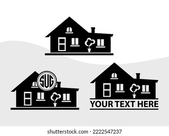 Home SVG Printable Vector Illustration