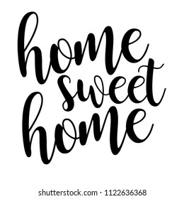 Home Sweet Home Stock Vector (Royalty Free) 1122636368 | Shutterstock