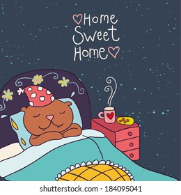 home sweet home card