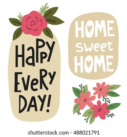 Home sweet home card