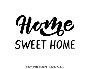 Home lettering Images, Stock Photos & Vectors | Shutterstock