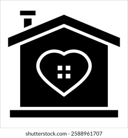 Home Sweet Icon Element For Design
