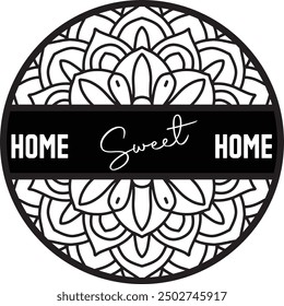 Home sweet home laser cut design