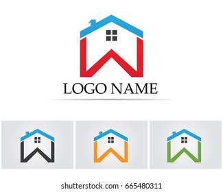 Home sweet home logo and symbols