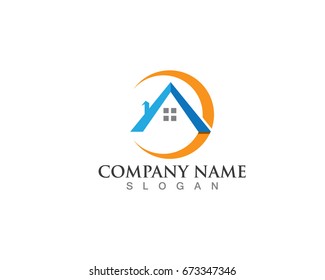 Home sweet home logo and symbols