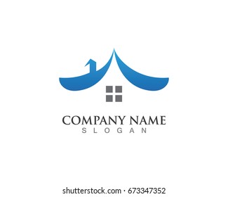 Home sweet home logo and symbols