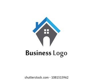home sweet  logo and symbols icons template