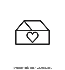 Home sweet home sign symbol  vector illustration on white background