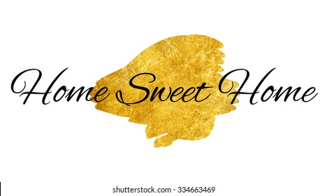 Home Sweet Home - vector icon