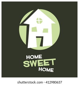 Home Sweet Home (Vector Illustration Design)