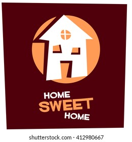 Home Sweet Home (Vector Illustration Design)