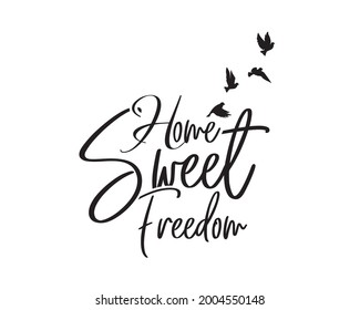 Home sweet home, vector. Wording design, lettering. Scandinavian minimalist poster design, wall art decor, artwork, wall decals, love quotes, greeting card design