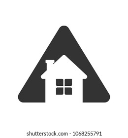 Home symbol. Building icon. residential logo. vector eps 10.