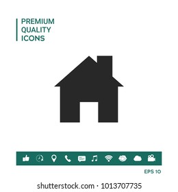 Home symbol icon