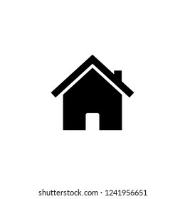 Home symbol, home icon vector.