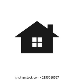 Home symbol icon vector. Flat design.