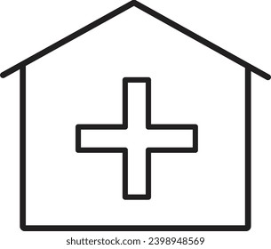 home symbol icon vector sign house business estate real residential illustration