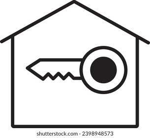 símbolo del hogar icono vector casa de señas propiedad inmobiliaria