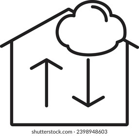 home symbol icon vector sign house business estate real residential illustration