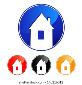 home symbol. isolated vector icon