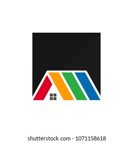 Home symbol. residential icon. Building logo. Vector eps 10.
