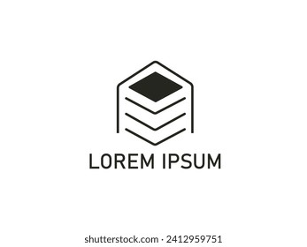 Home symbol, Universal House icon, Vector, logo design template.