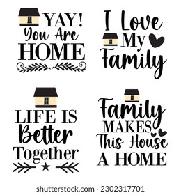 home t shirt design vector file