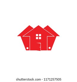 home tag label symbol vector