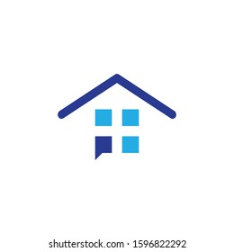 Home Talk logo design template