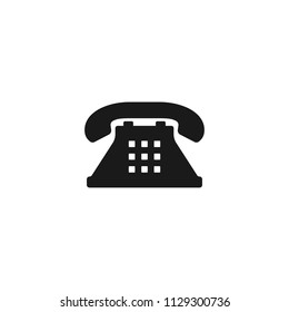 Home telephone icon, vector design app